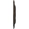 Ekena Millwork Nottingham Medallion (Canopies up to 4 5/8"), 18"OD x 3 1/2"ID x 1 1/2"P, Stone Hearth Crackle CM18NTSHC - alternate 2